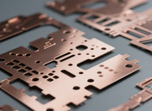 Laserové spracovanie medenej fólie s laserovým riadiacim systémom