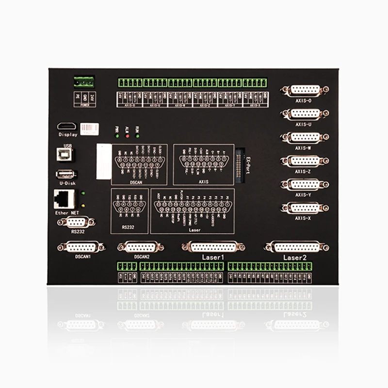 DMS716 Integrovaný nôž Die-Galvo Laser Cutting and Gravírovacia kontrola pre nementálnu